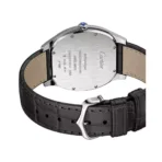 Cartier Drive De Cartier WGNM0007 Extra Flat 18Kt White Gold Silver Dial Men’s Watch - Image 4