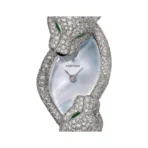 Cartier Panthère Crash HPI01477 Rhodiumized White Gold Diamonds 45mm MOP Dial Ladies Watch - Image 2