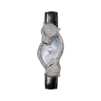 Cartier Panthère Crash HPI01477 Rhodiumized White Gold Diamonds 45mm MOP Dial Ladies Watch