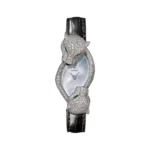 Cartier Panthère Crash HPI01477 Rhodiumized White Gold Diamonds 45mm MOP Dial Ladies Watch