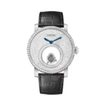 Cartier Rotonde De Cartier HPI00588 Mysterious Double Tourbillon 45mm Diamond Dial Mens Watch