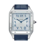 Cartier Santos Dumont WGSA0086 Middle East Edition 200 Pieces Platinum 46mm Silver Dial Mens Watch - Image 3