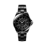 Chanel J12 H5702 Automatic Black Ceramic Diamond Dial 38mm