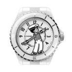 Chanel Mademoiselle J12 H7481 LA Pausa White Ceramic 38mm - Image 4