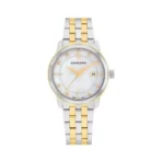 Concord Bennington 0320406 Quartz YG White MOP Diamond Dial 31mm Ladies Watch