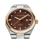 Concord Mariner 0320477 Quartz RG Brown Square Pattern Dial 30mm Ladies Watch - Image 3