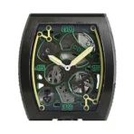 Corum Lab 01 Collection 07.0010. Z.410/04321 Titanium Black DLC Treatment 40mm Green Dial Men’s Watch - Image 3