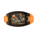 Corum Lab 01 Collection Z410/04323-410.100.95/F374 Titanium Black DLC Treatment 40 mm Orange Dial Men’s Watch - Image 3