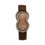 De Grisogono BE Eight S05 Brown PVD Coated 18k Rose Gold Diamond Brown Dial