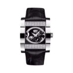 De Grisogono Instrumento Novantantre S06 White Gold Black Dial