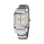 De Grisogono Uno Chronograph N02/B Steel Bracelet Silver Dial