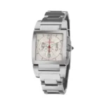 De Grisogono Uno Chronograph N02/B Steel Bracelet Silver Dial