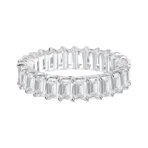 Emerald Eternity Band-14 Pointer-3.68CTS-HRD-E-G,VVS,50514R,Total Wt – 4.62gm - Image 2