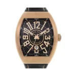 Franck Muller V 45 SC DT CIR BZ BR NR Vanguard Bronze Automatic Black Dial Men’s Watch
