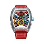 Franck Muller V45 S6 SQT DRM Vanguard Skeleton Sapphire