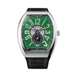 Franck Muller Vanguard Automatique Slim Vintage V 41 S S6 AT FO VIN AC VR 41mm Green Dial Mens Watch
