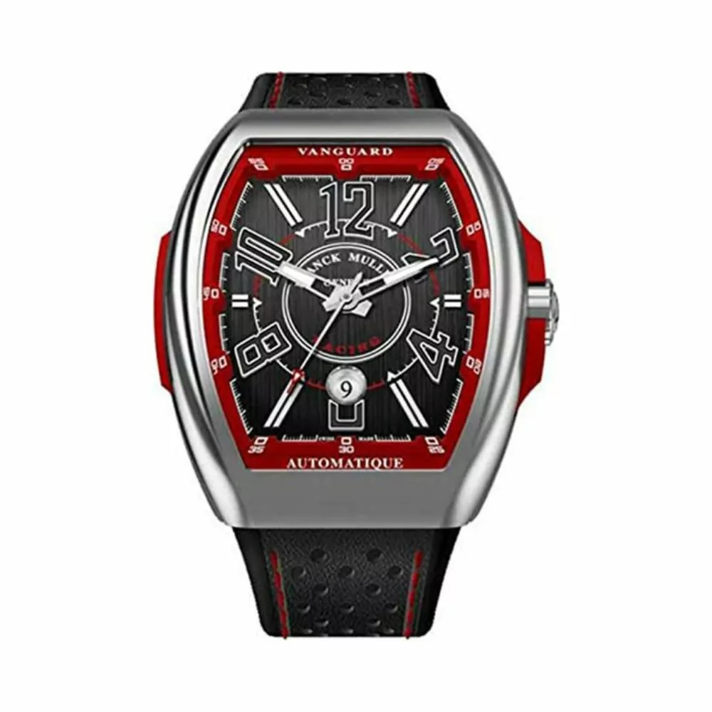Franck-Muller-Vanguard-Racing-V-45-SC.jpg Franck Muller Vanguard Racing V 45 Sc Dt Sqt Rcg Ac Er Black With Red Accents - Image 1