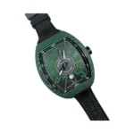 Franck Muller Vanguard V 45 SC DT CARVR NR Green Numerals 45mm Black Dial Mens Watch