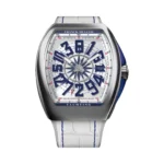 Franck Muller Vanguard V 45 Sc Dt Yachting Ac Bl White Dial