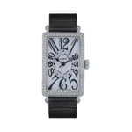 Franck Muller 1000 SC Long Eye Land 18K White Gold Diamond Bezel