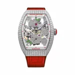 Franck Muller V 32 S6 SQT Rose D MVT D OG RG Vanguard Lady Rose