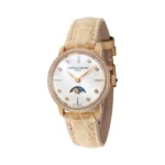 Frederique Constant Slimline FC206MPWBISD9 Moonphase Quartz Mop Dial