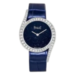 Piaget Limelight Gala 32Mm 18Kt White Gold Quartz Blue Aventurine Dial Ladies Watch