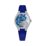 Graff MasterGraff Technical Floral MGFA37WGSLDMPA White Gold 37mm Mop Blue Dial Ladies Watch