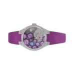 Graff MasterGraff Technical Floral MGFA37WGSLDMPT White Gold 37mm MOP Purple Dial Ladies Watch - Image 2