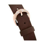 Graff Spiral GSP23PGD Tigers Eye DIal Rose Gold Brown Satin Strap - Image 3