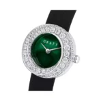 Graff Spiral GSP23WGD White Gold and Diamond Green Dial - Image 3