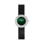 Graff Spiral GSP23WGD White Gold and Diamond Green Dial