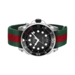 Gucci Dive Quartz YA136209A 45mm Black Dial Mens Watch - Image 2