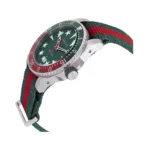Gucci Dive Quartz YA136339 40mm Green Dial Unisex Watch - Image 4