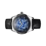 H. Moser & Cie. Endeavour 1200-1220 Centre Seconds Stainless Steel 40mm Blue Fume Dial Men’s Watch - Image 2