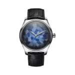 H. Moser & Cie. Endeavour 1200-1220 Centre Seconds Stainless Steel 40mm Blue Fume Dial Men’s Watch