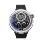 HYT H1.0 Blue Steel H02023 Balck Dial