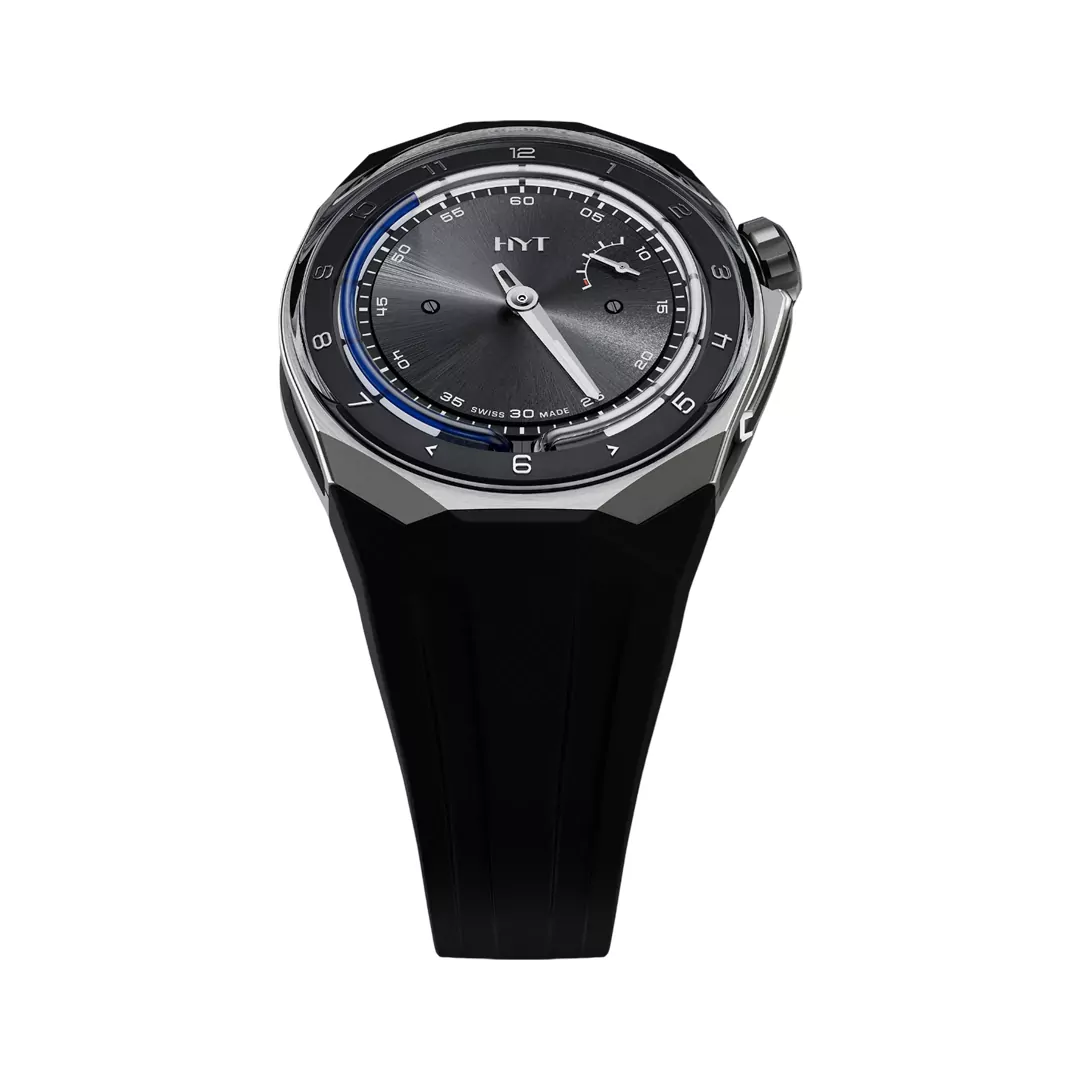 HYT-T1-H03206-A.jpg HYT T1 H03206-A Titanium 45mm Slate Dial Men’s Watch - Image 1