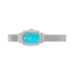 Harry Winston Emerald EMEQHM18WW018 18k White Gold 24mm MOP Dial Womens Watch - Image 3