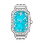 Harry Winston Emerald EMEQHM18WW018 18k White Gold 24mm MOP Dial Womens Watch - Image 2