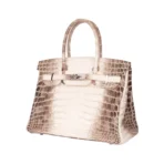 Hermes Birkin 30 Himalaya White Croco Matt Palladium HW Hardware - Image 4