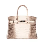 Hermes Birkin 30 Himalaya White Croco Matt Palladium HW Hardware