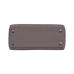Hermes Kelly 25 Retourne Etain Togo Leather Palladium HW Hardware - Image 3