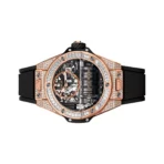 Hublot Big Bang MP-11 911.OX.0118.RX.0904 Rose Gold Baguette Diamonds Bezel Skeleton Dial 45mm Men’s Watch - Image 2