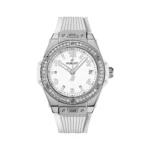 Hublot Big Bang One Click 465.SE.2010.RW.1204 Steel White Diamonds 39mm Ladies Watch