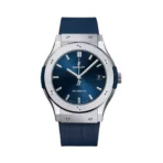 Hublot Classic Fusion 511.NX.7170.RX Titanium Blue Dial Limited Edition