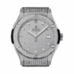 Hublot Classic Fusion 511.NX.9010.LR.1704 Diamond Pave Dial - Image 2