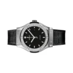 Hublot Classic Fusion 542.NX.1171.LR.1104 Titanium Diamonds Black Dial - Image 2