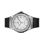 Hublot Classic Fusion 511.NX.2611.LR Titanium 45mm Silver Dial Men’s Watch - Image 4
