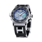 Hysek Abyss Explorer 01 AB07-0133 Chronograph 44mm Blue Dial Mens Watch
